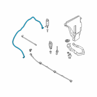 OEM 2014 BMW 650i xDrive Gran Coupe Hose Line Diagram - 61-66-7-178-747