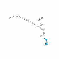 OEM Infiniti I30 Rod Assy-Connecting, Stabilizer Diagram - 54618-2Y000