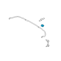 OEM 2003 Nissan Maxima Bush-Stabilizer Diagram - 54613-2Y003