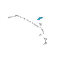 OEM Infiniti Clamp-Stabilizer, RH Diagram - 54614-2Y000