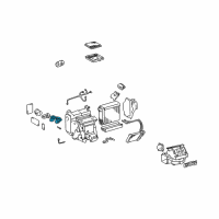 OEM Lexus RX300 Tube & Accessory Assembly Diagram - 88710-48030