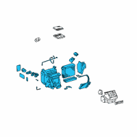 OEM 2002 Lexus RX300 Radiator Assembly, Air C Diagram - 87050-48021