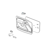 OEM 2004 Cadillac Escalade Lock Switch Diagram - 15077858