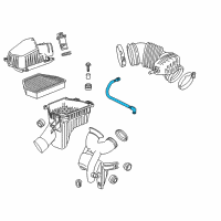 OEM 2011 GMC Terrain PCV Hose Diagram - 12639419