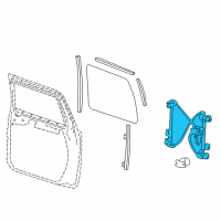 OEM 2005 Hummer H2 Regulator Diagram - 10390764