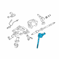 OEM 2001 Toyota Tundra Lower Shaft Diagram - 45290-34010