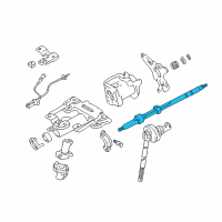 OEM 2003 Toyota Tundra Shaft, Steering Intermediate Diagram - 45221-0C020