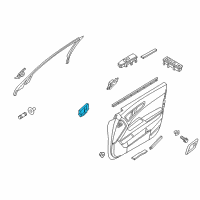 OEM 2015 Kia K900 Switch Assembly-Memory Power S Diagram - 889903T071