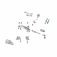 OEM Acura RDX Valve Sub-Assembly Diagram - 53641-STK-A01