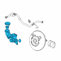 OEM Acura RLX Master Cylinder Set (Coo) Diagram - 46101-TY2-315
