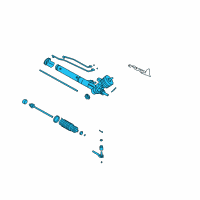 OEM Cadillac DeVille Gear Kit, Steering (Remanufacture) Diagram - 26100146