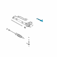 OEM 2004 Cadillac DeVille Shield-Steering Gear Heat Diagram - 25644269
