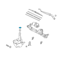 OEM 2002 Toyota 4Runner Filler Cap Diagram - 85316-33050