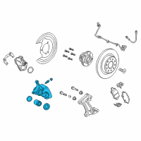 OEM 2019 Buick LaCrosse Caliper Diagram - 19422059