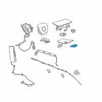 OEM 2007 Chevrolet Silverado 3500 HD Occupant Module Diagram - 25826416