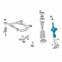 OEM Toyota Sienna Strut Diagram - 48510-A9040