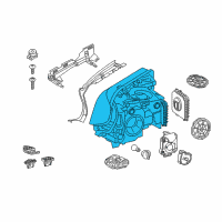 OEM 2020 BMW 530e xDrive Left Led Headlight Diagram - 63-11-7-214-959