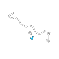 OEM 2015 Infiniti Q60 Clamp-Stabilizer Diagram - 54614-EG000