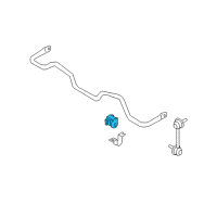 OEM 2008 Infiniti G35 Bush-Rear Stabilizer Diagram - 54613-JK07B