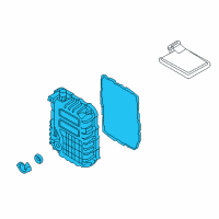 OEM Hyundai Santa Fe Sport Cover-Valve Body Diagram - 45280-3B851