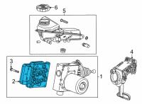 OEM 2022 Cadillac CT5 Module Diagram - 85106187