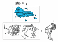 OEM Cadillac CT4 Reservoir Assembly Diagram - 84826637