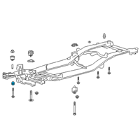 OEM 2020 Ford Ranger Lower Insulator Diagram - KB3Z-2600155-A