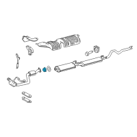 OEM Dodge Sprinter 2500 Seal-Exhaust Diagram - 68012078AA