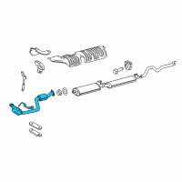 OEM 2008 Dodge Sprinter 3500 Exhaust Diagram - 68011980AA