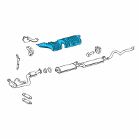 OEM 2007 Dodge Sprinter 2500 Shield-Heat Diagram - 68005203AA