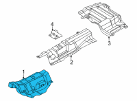 OEM Ford Maverick INSULATOR - SOUND Diagram - LX6Z-11135-E