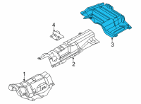 OEM 2022 Ford Maverick SHIELD Diagram - NZ6Z-60114B06-B