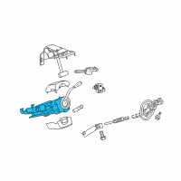 OEM 2009 Dodge Ram 1500 Column-Steering Diagram - 5057512AB