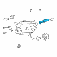 OEM 2013 Toyota Tacoma Socket Diagram - 81125-04180