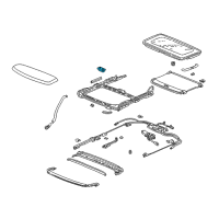 OEM Acura CL Handle, Sunshade (Seagull Gray) Diagram - 83212-SM4-000ZR