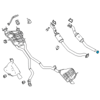 OEM Jeep Seal Ring-Exhaust Diagram - 68056529AA