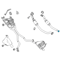 OEM 2020 Jeep Grand Cherokee Seal Ring-Exhaust Diagram - 68056529AA