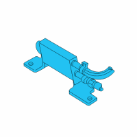 OEM Ford Explorer Power Steering Cooler Diagram - 1L2Z-3D746-AA