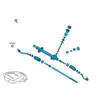 OEM Hyundai Sonata Gear Assembly-Steering Diagram - 56500-4R100