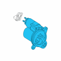 OEM 2004 Mercury Mountaineer Starter Diagram - 1L2Z-11002-AARM