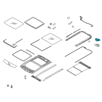 OEM 2014 Kia Soul Motor Assembly-PANORAMAROOF(Ro Diagram - 81671B2000