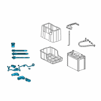 OEM Acura Sub-Wire, Starter Diagram - 32111-RL5-A00
