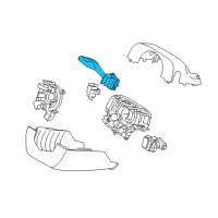 OEM Ford Edge Signal Switch Diagram - FT4Z-13341-BB