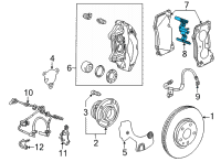 OEM 2022 Chevrolet Corvette Spring Diagram - 13535096