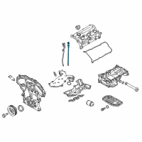 OEM Infiniti Oil Level Gauge Diagram - 11140-5CA0B