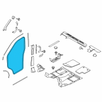 OEM 2021 Ford Transit-150 Surround Weatherstrip Diagram - CK4Z-6120708-B