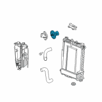 OEM Ram 1500 THRMOSTAT Diagram - 52028898AI