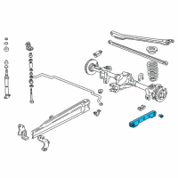 OEM 1998 Pontiac Firebird Control Arm Diagram - 10251391