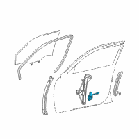 OEM 2004 Toyota Avalon Motor Diagram - 85720-AC020