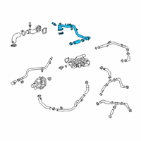 OEM GMC Water Outlet Diagram - 12701678